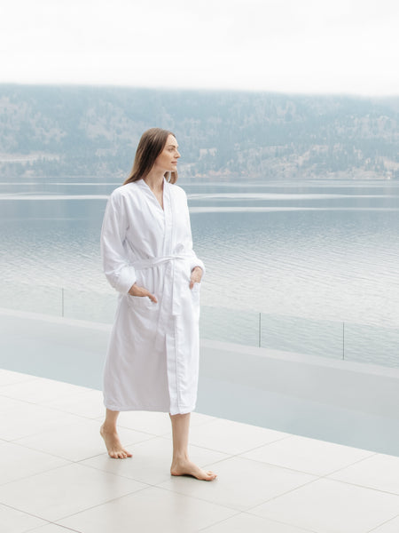 Il Cieli Spa Robe - Reversible Women's Spa Robe