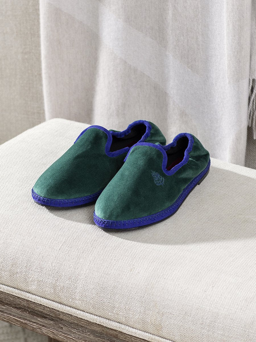 Velvet Slippers - Four Seasons At Home