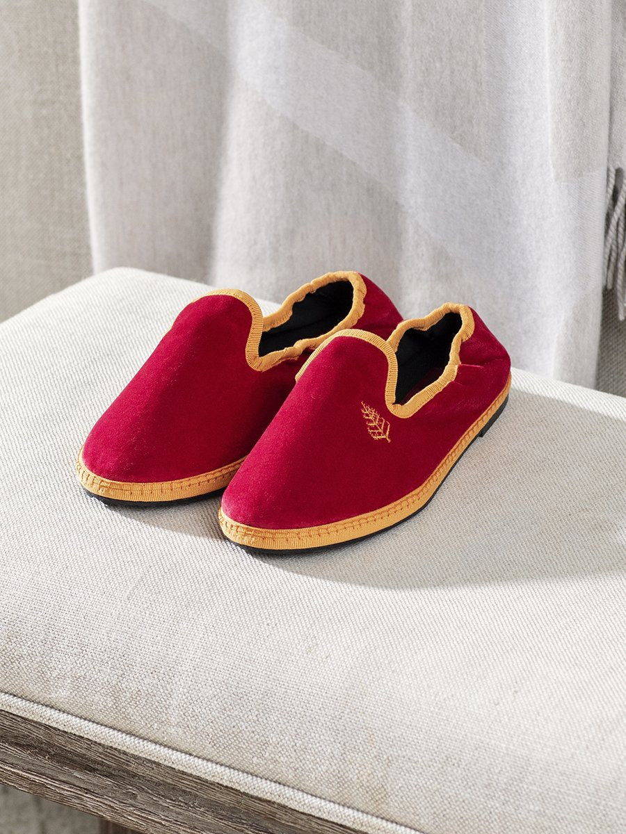 Velvet Slippers - Four Seasons At Home