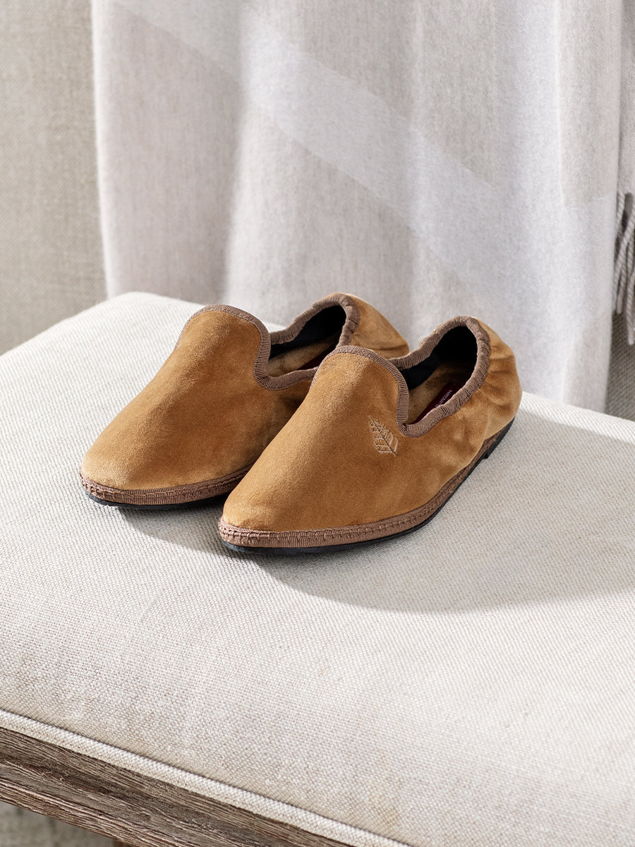 Velvet Slippers - Four Seasons At Home