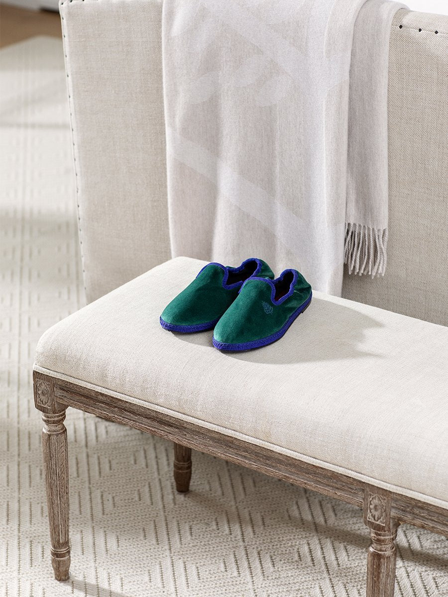 Velvet Slippers - Four Seasons At Home